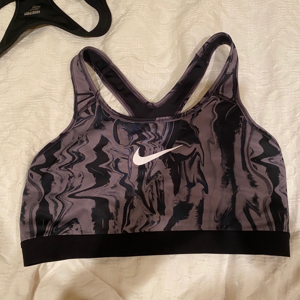 Nike Dri-Fit Sports Bra Marbled Purple